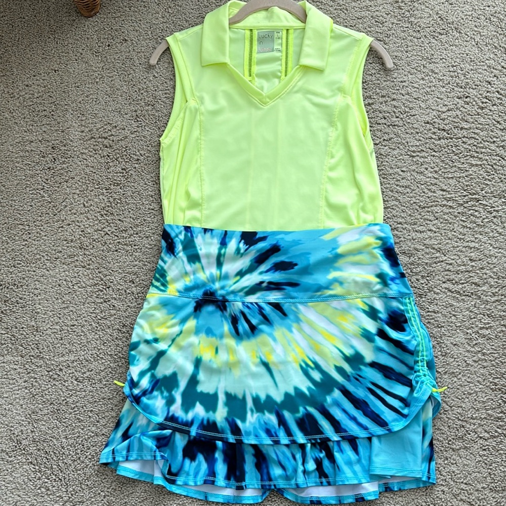 Lucky in Love golf skort